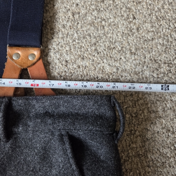 CABELAS Hunting Pants Thick WOOL Cargo Charocal Gray Men's Size 42" X 31" - Picture 6 of 14